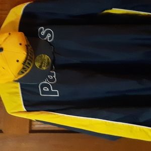 Reebok medium windbreaker and hat